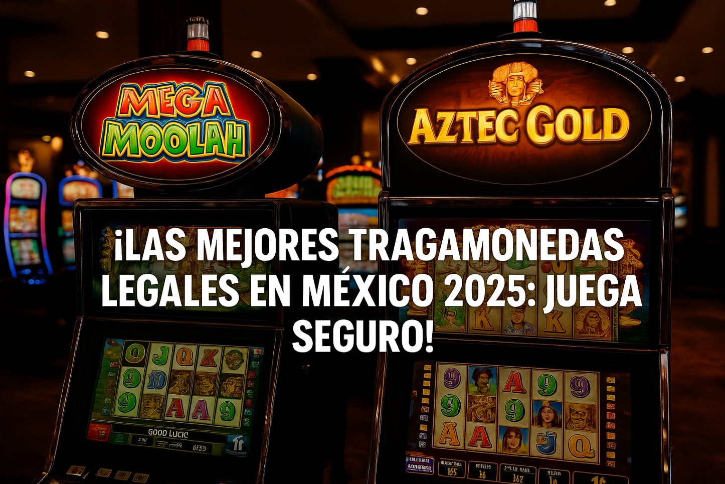 Tragamonedas legales México 2025