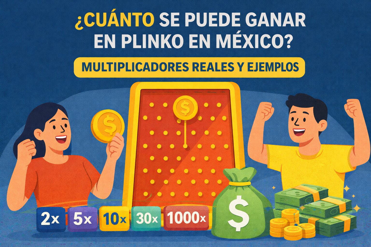 ¿Cuánto se puede ganar en Plinko en México? Multiplicadores reales y ejemplos