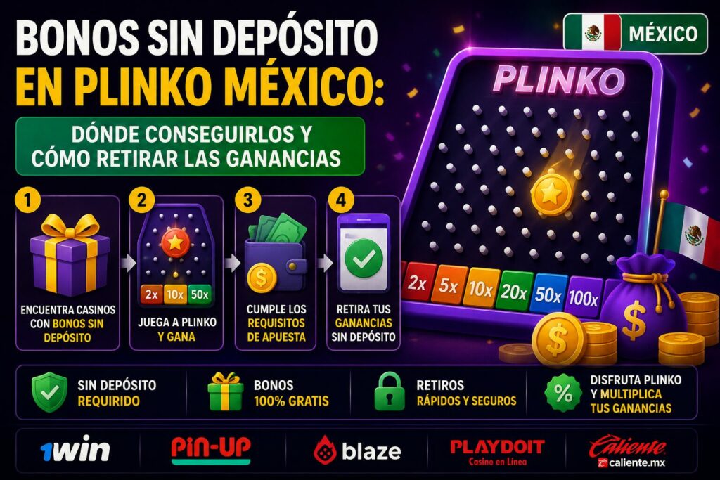 Bonos Sin Depósito en Plinko México